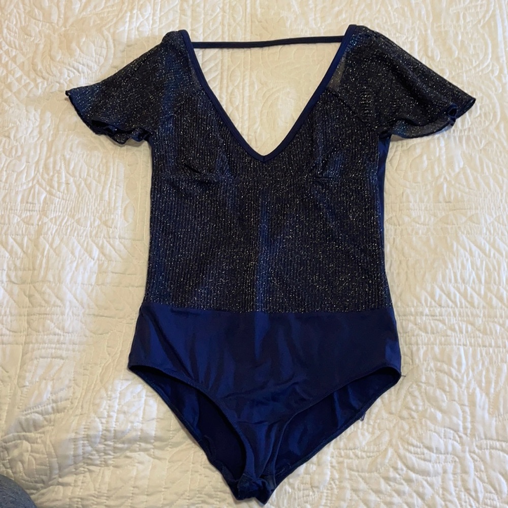 Aerie sparkly bodysuit